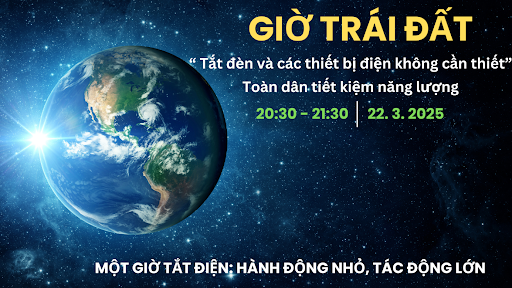 Tổ chức các hoạt động hưởng ứng  Chiến dịch Giờ trái đất năm 2025 trên địa bàn xã Ea Khăl